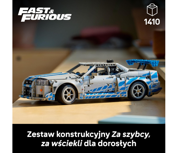 LEGO Technic 42210 Samochód Nissan Skyline GT-R - 1331620 - zdjęcie 4